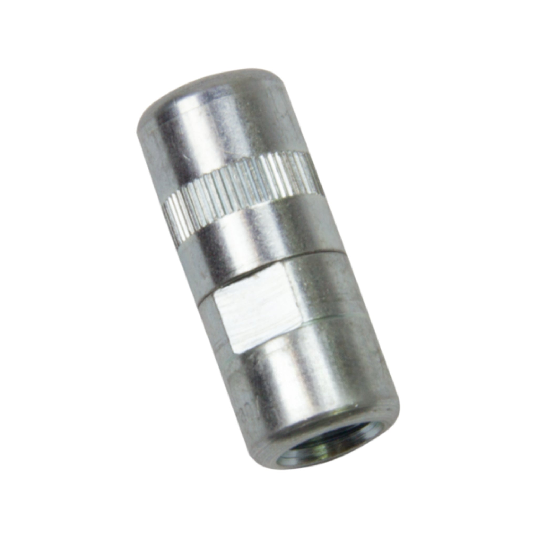 Multiurethanes hydraulic coupler for connecting injection pump to zerks on mechanical or plastic grout packers