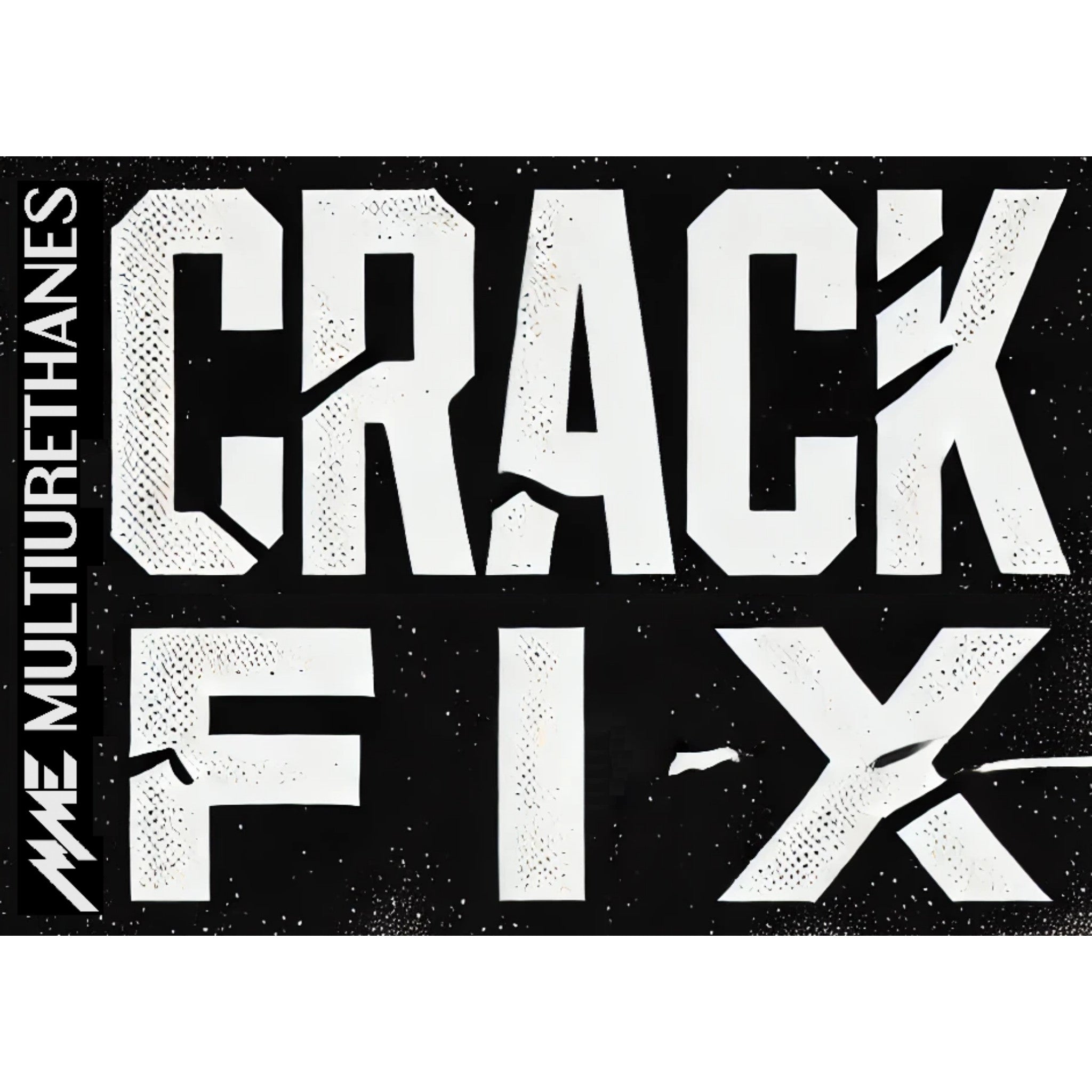 Multiurethanes Crack Fix dual-component cartridge for sealing fine cracks in concrete structures