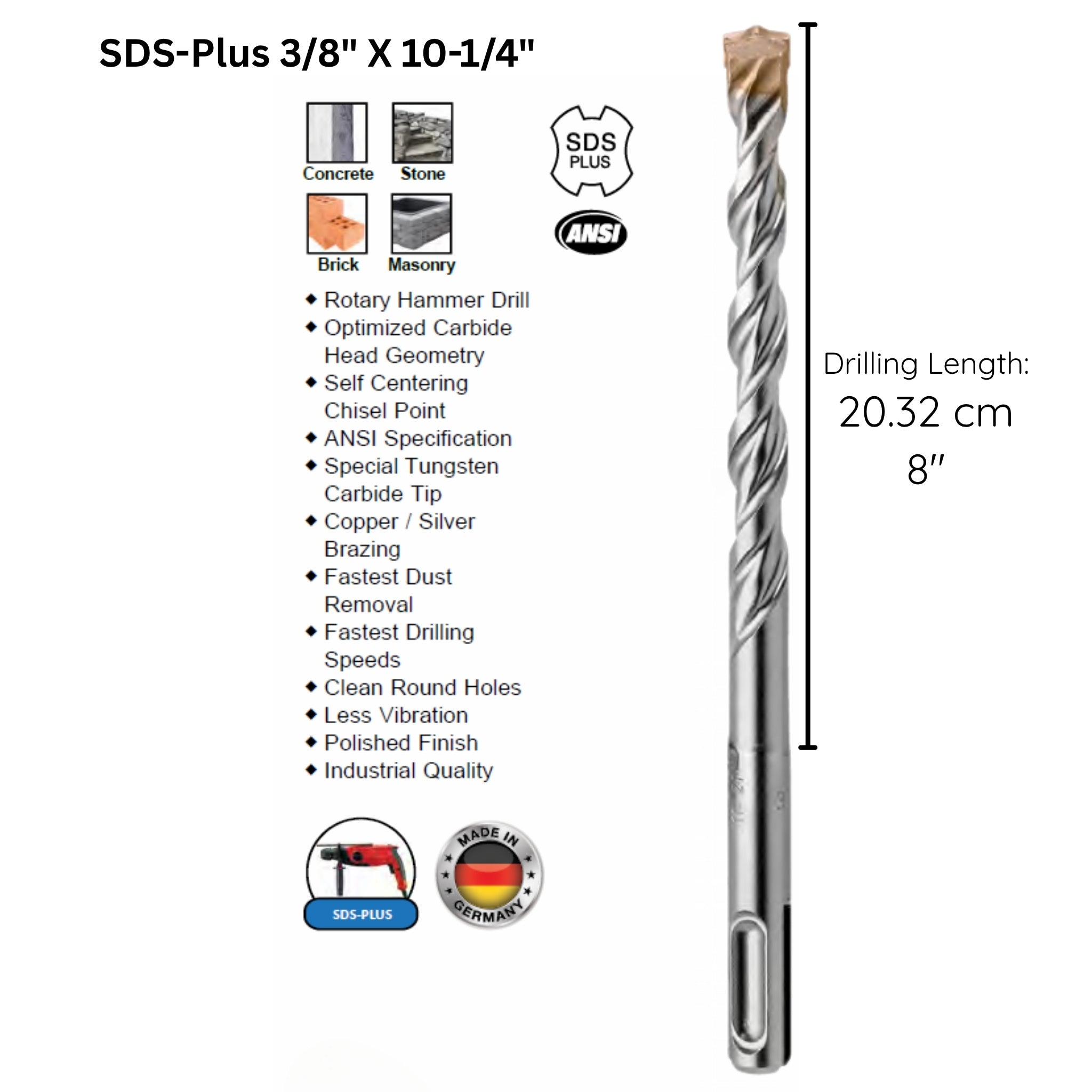 SDS-Plus Drill Bits