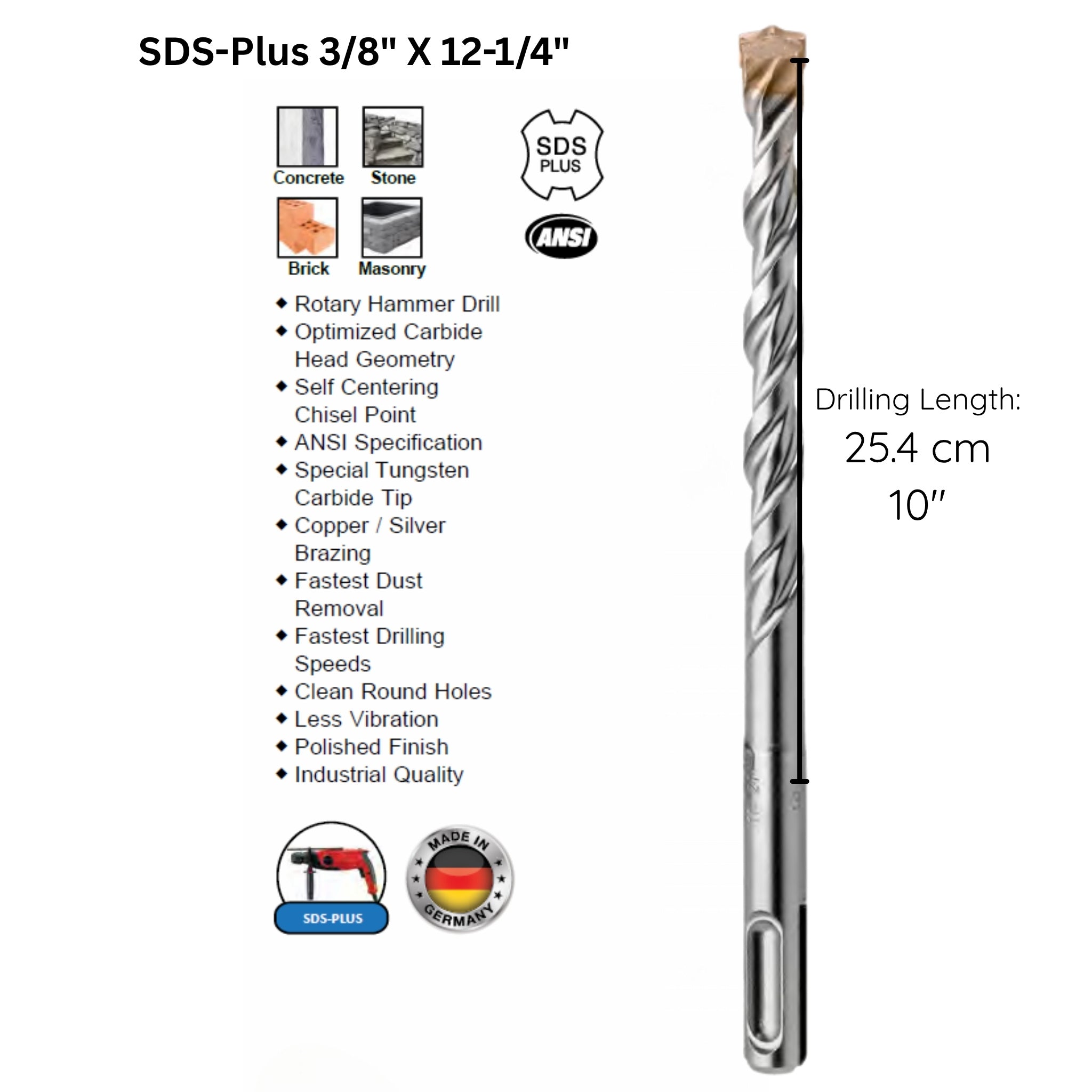 SDS-Plus Drill Bits