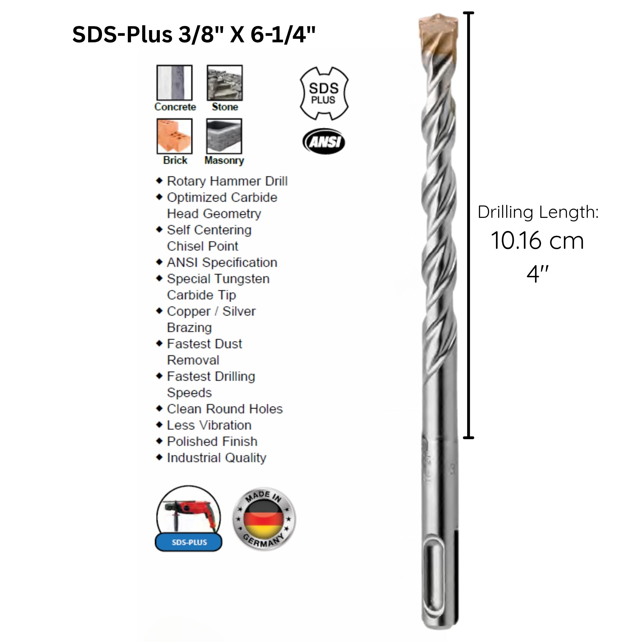 SDS-Plus Drill Bits1