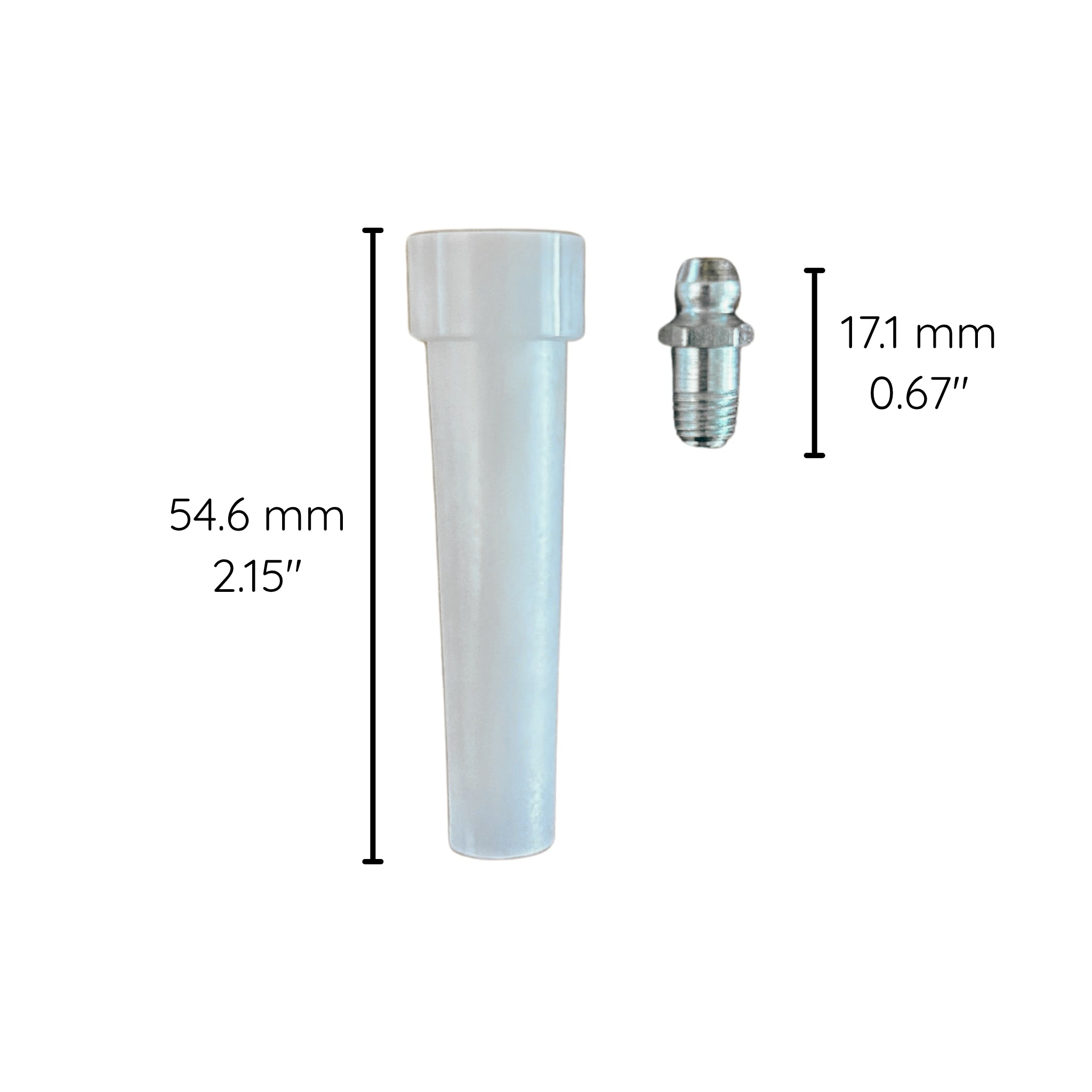 Multiurethanes plastic injection packer with zerk fitting for crack injection in concrete