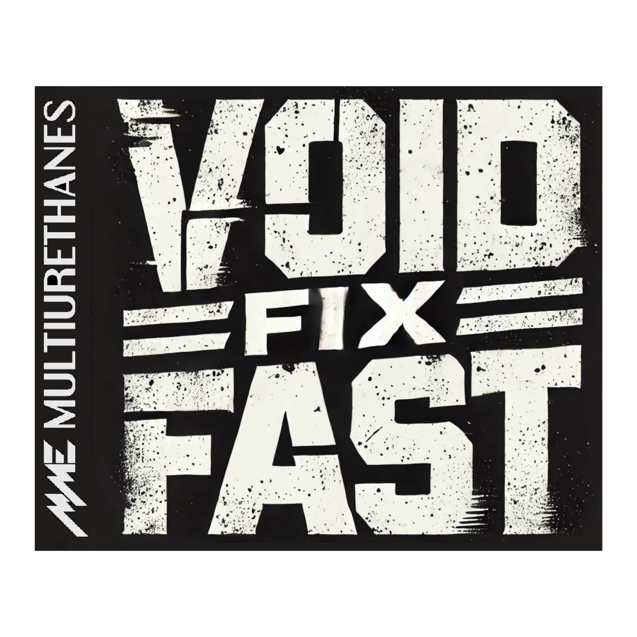 Multiurethanes Void Fix Fast dual-component cartridge for rapid polyurethane injection grouting